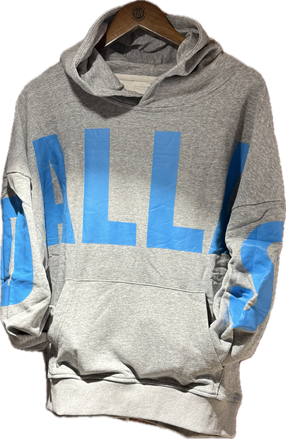 Dallas Big on front French Terry Sweatshirt Hoodie