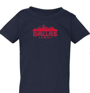 Dallas Texas Skyline Toddler T-shirt