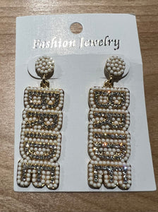 Rinestone Bride Earrings