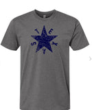 Texas Republic Star T-Shirt Original Texas Flag!