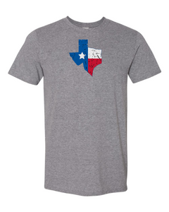 Texas State Distressed T-Shirt