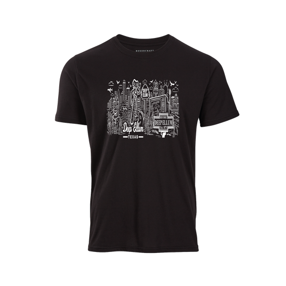 Deep Ellum Texas Icons T-shirt